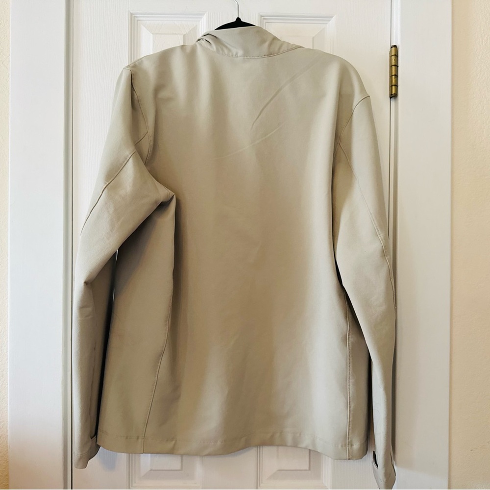 32 Degrees Heat Men’s Softshell Jacket Beige Zip-Up Size M Lightweight - Picture 7 of 8